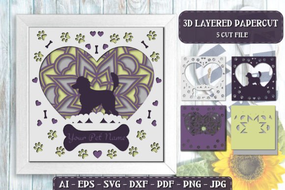 Bringing the Poodle to Life: A Guide to 3D Layered Papercut Art