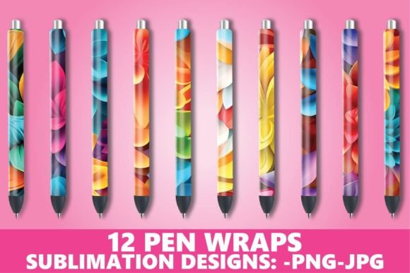 Elevating Custom Merchandise with the Pen Wrap Sublimation Bundle and 3D Pen Wrap Designs
