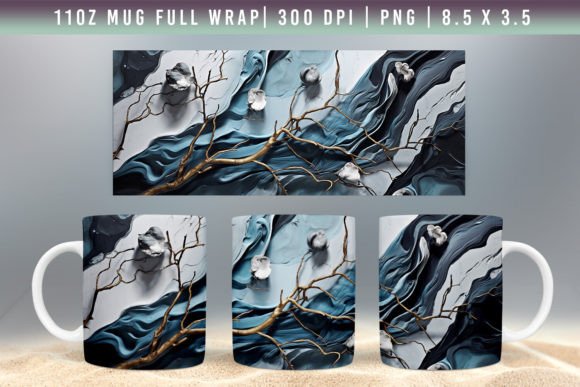 Mastering 3D Marble Mug Wrap Designs for Sublimation Success