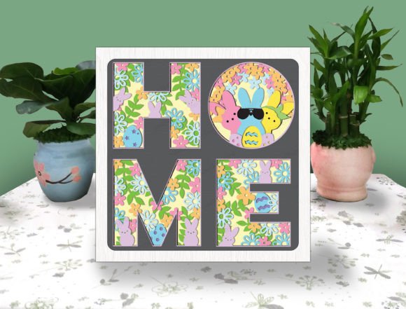 Strategic Design Deployment: Leveraging the HOME EASTER 3D Box Paper Svg for Professional and Creative Outcomes