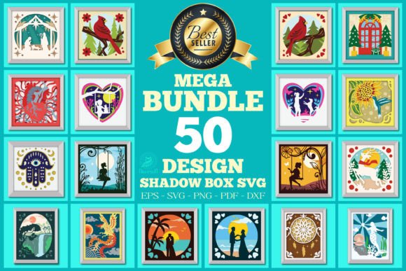 Unlock Your Creative Potential with the Mega Bundle 3D Shadow Box