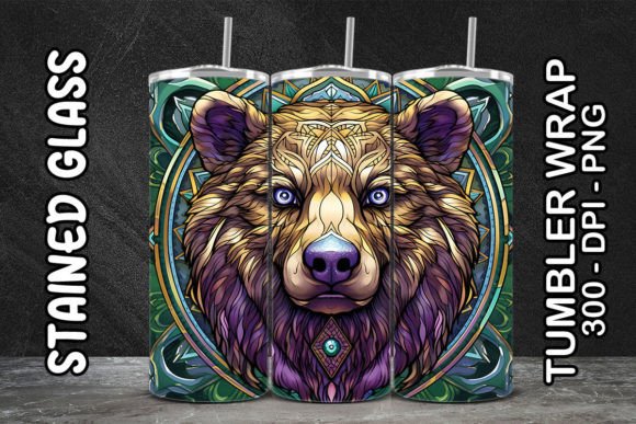 Unlocking Wilderness Aesthetics with the 3D Grizzly Bear Mystical Tumbler 2 Design
